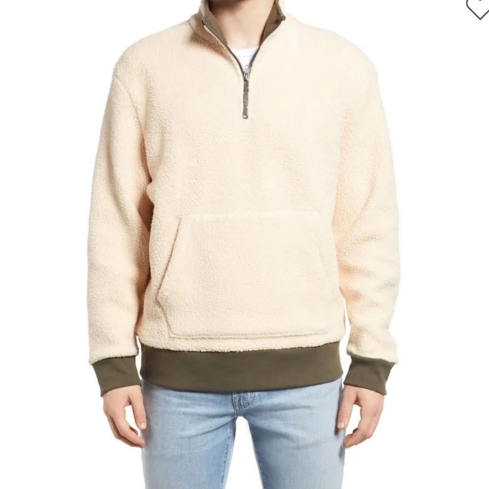 Madewell | NWT Men’s Quarter Zip Fleece